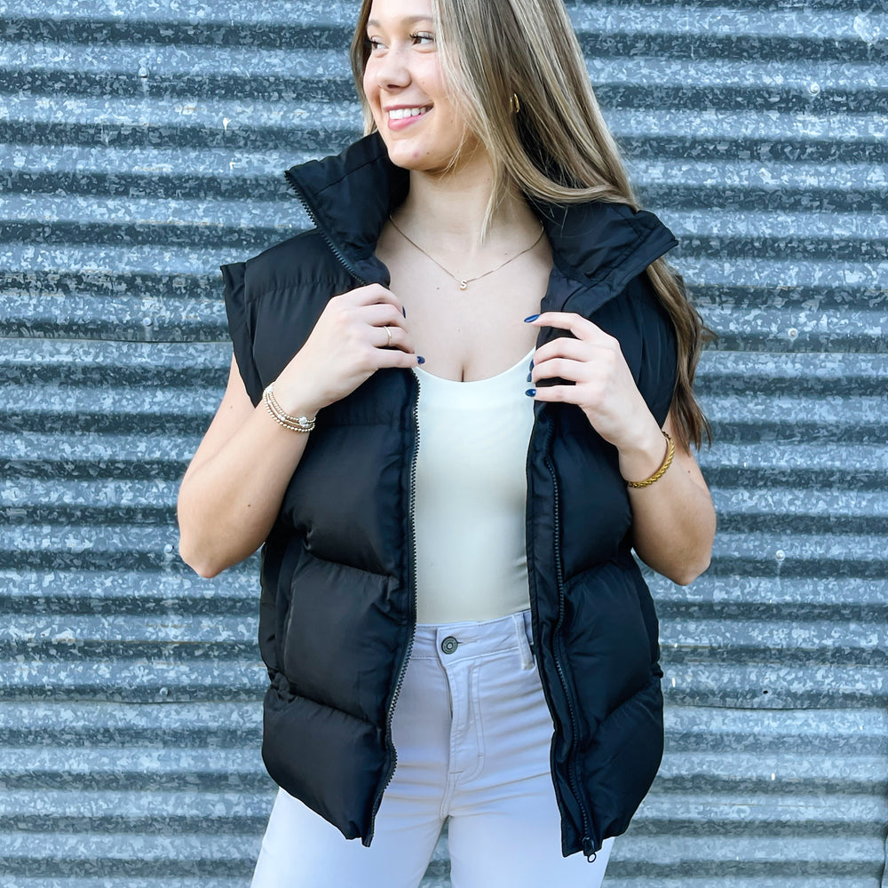 
                      
                        Fluff Puffer Vest
                      
                    