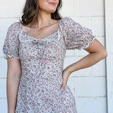 Mini Floral French Dress