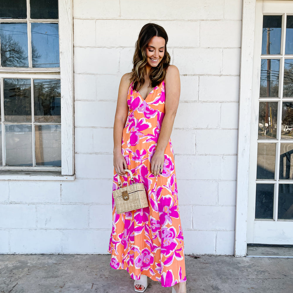 Sunset Cut Out Maxi Dress