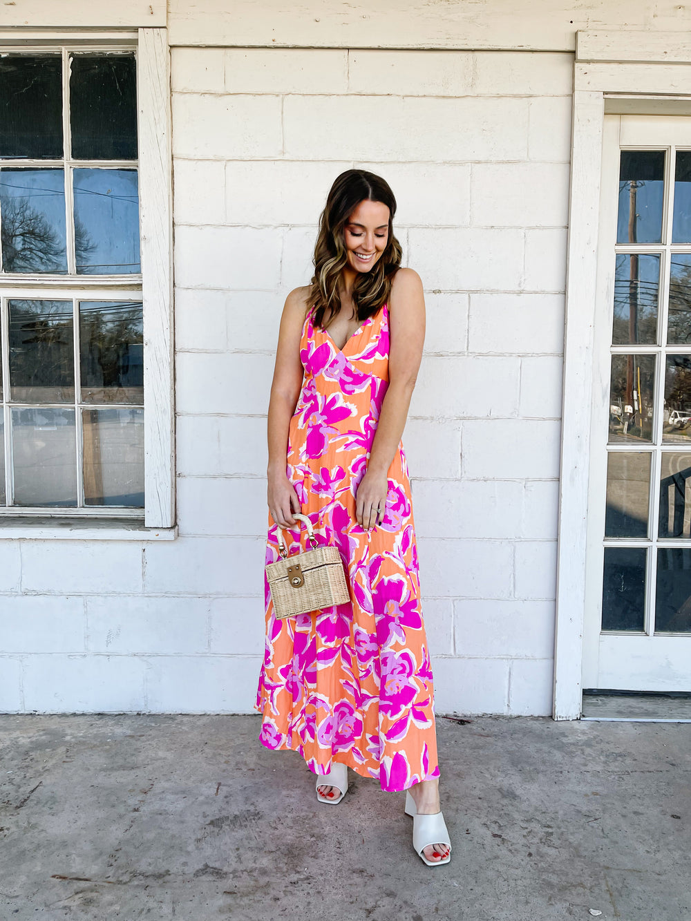 Sunset Cut Out Maxi Dress