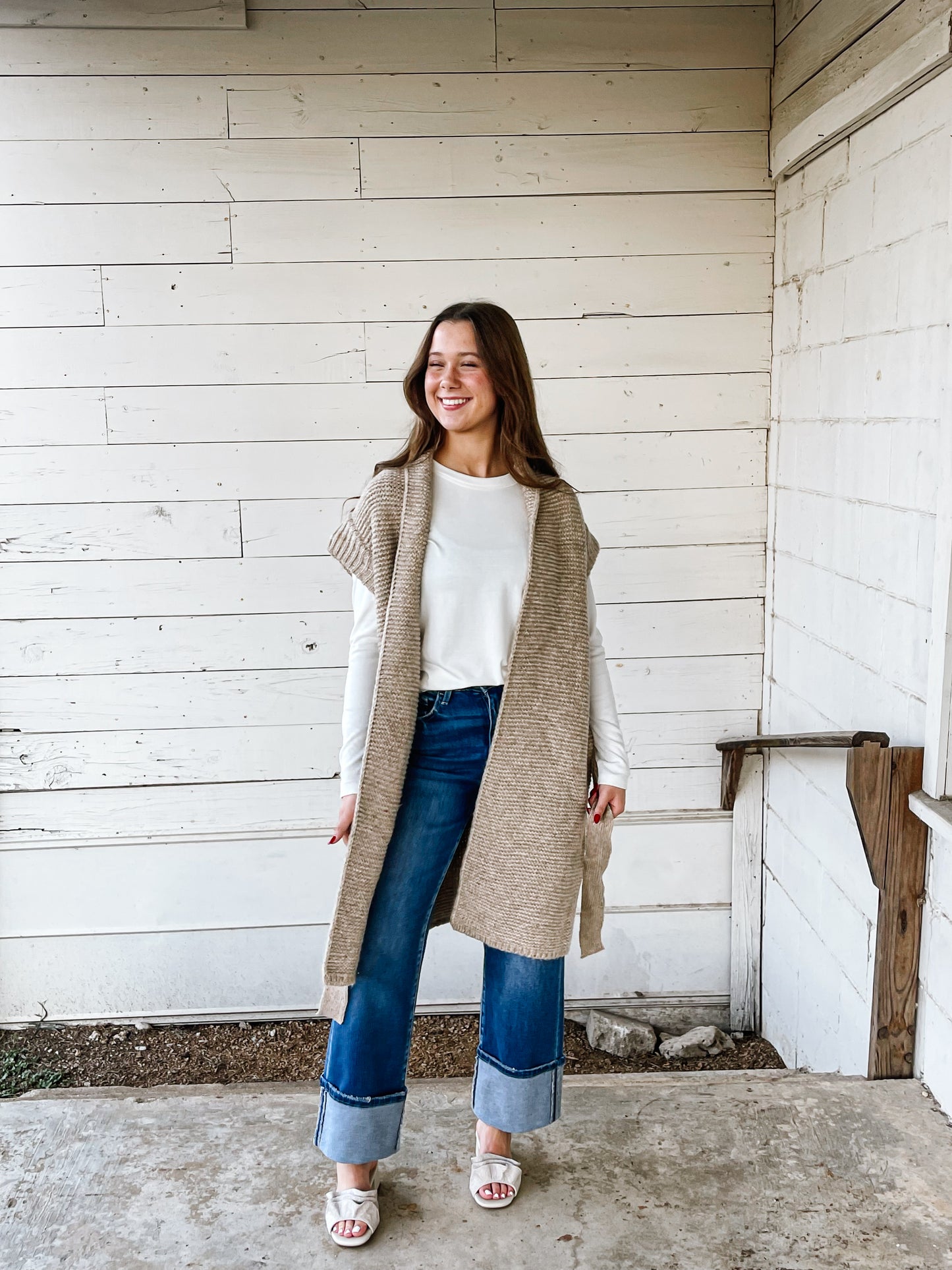 Belted Sweater Cardigan