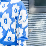 Floral Blue Cozy Set