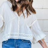 Vintage Ivory Blouse