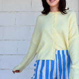 Coastal Striped Ruffle Short