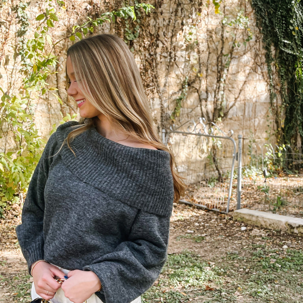 Cozy Shoulder Sweater