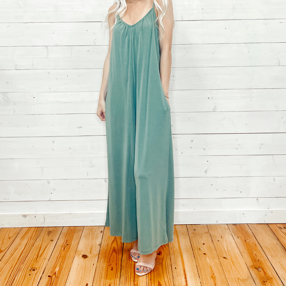 Spruce Scoop Jumpsuit