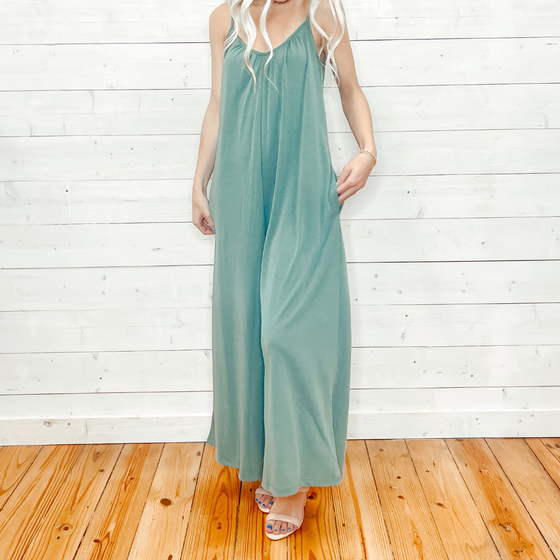 Spruce Scoop Jumpsuit