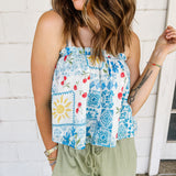 Antique Cherry Tank Blouse