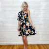 Tropical Cut-out Dress