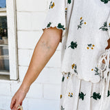 Embroidery Floral Set