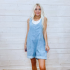 Denim Romper