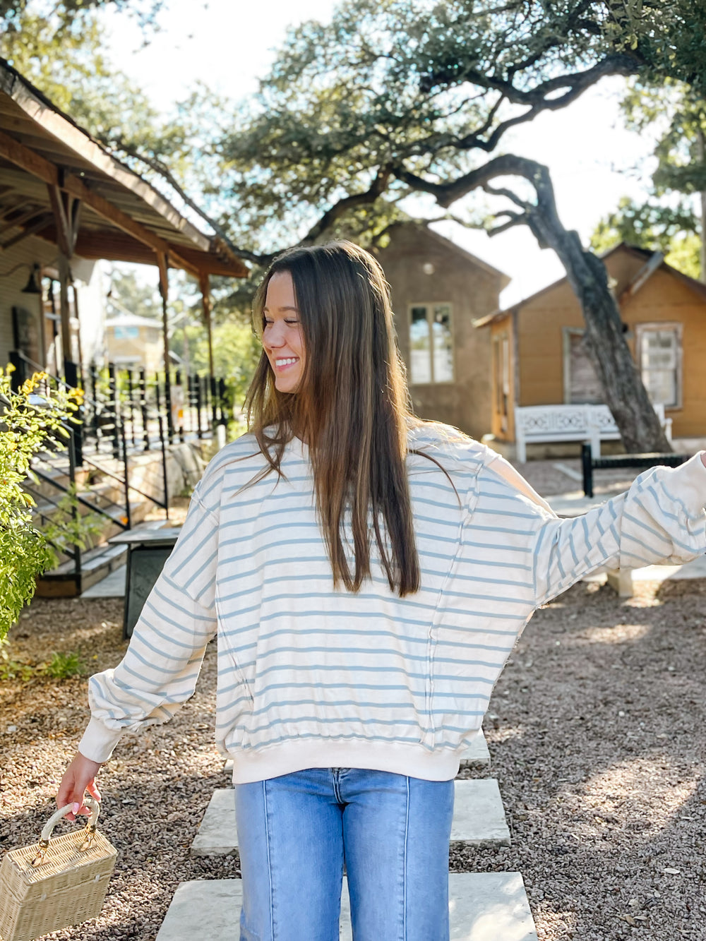 Natural Blue Pullover