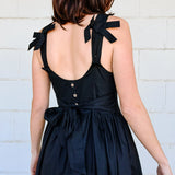 Bow Detail Woven Dress