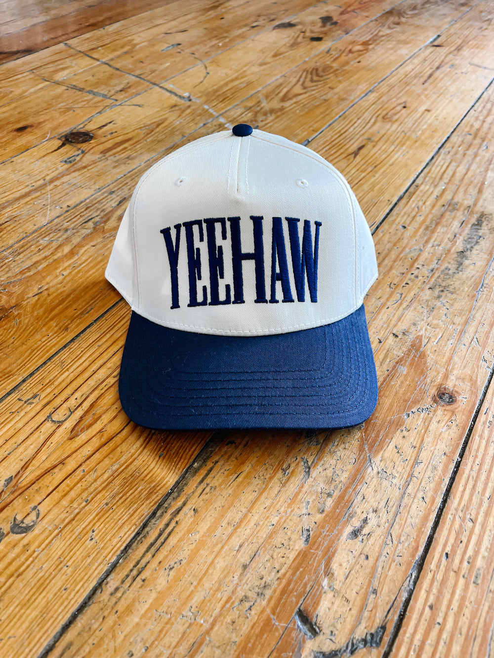 Yeehaw Navy Trucker Hat