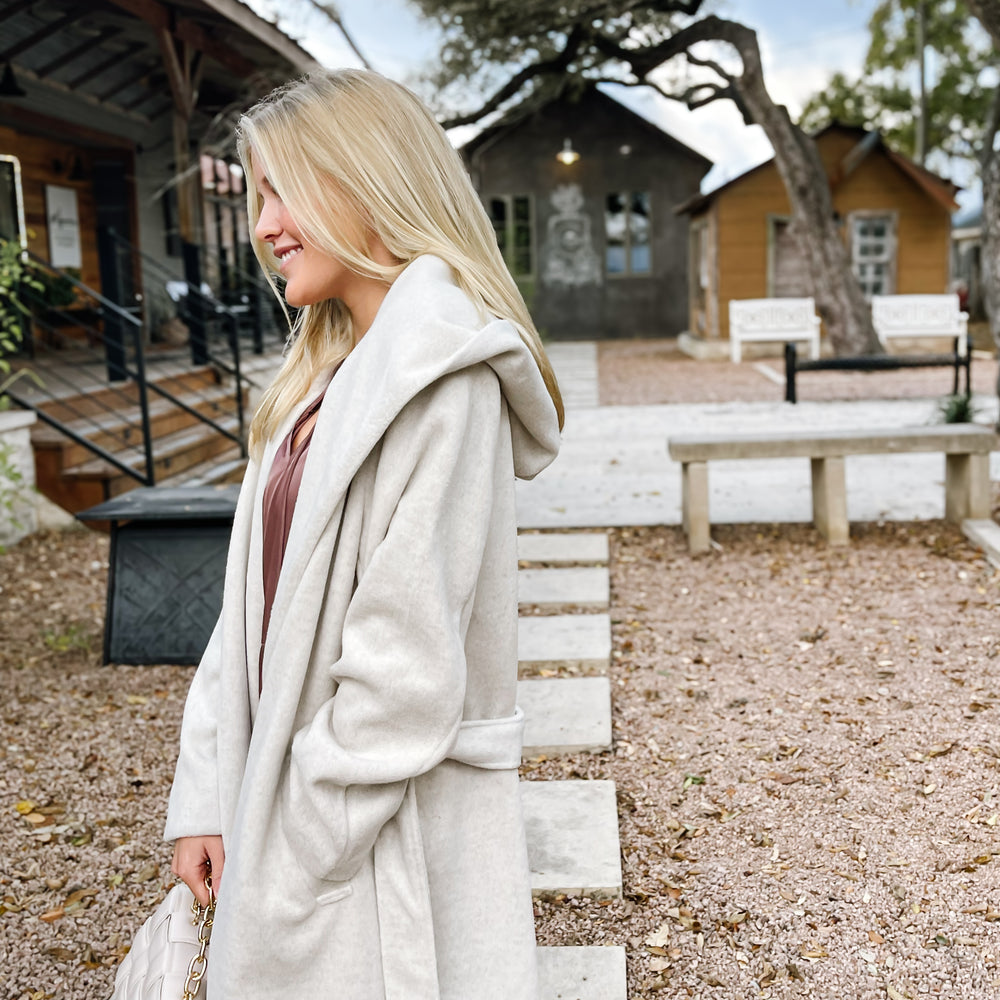 
                      
                        Oatmeal Wrap Coat
                      
                    