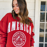 America Graphic Crew Neck