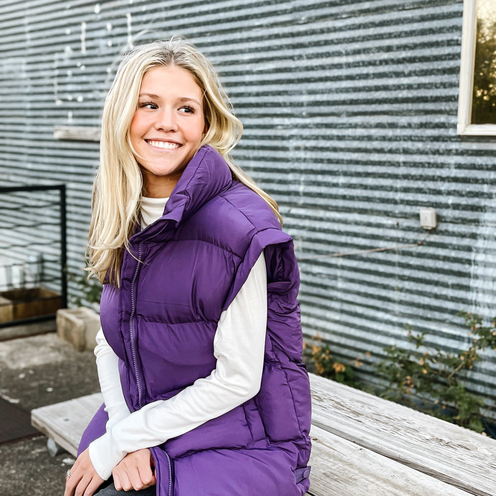 Fluff Puffer Vest