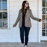 Selima Plaid Blazer