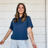 Washed Cropped Tee
