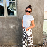 Pointelle Knitted Top