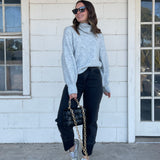 Heather Grey Turtle Neck