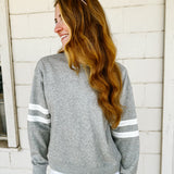Varsity Striped Pullover