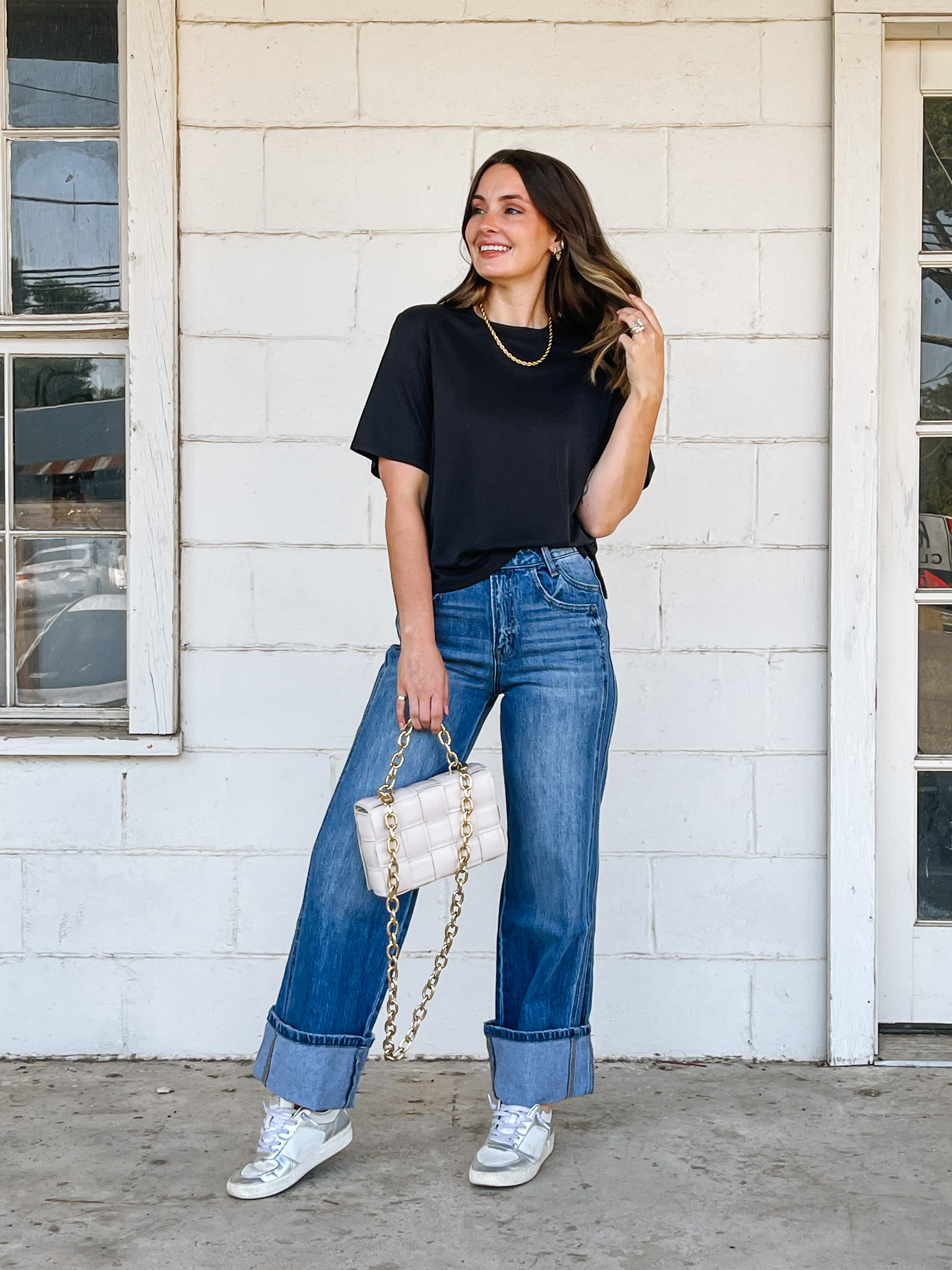 Washed Cropped Tee