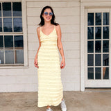 Here Comes the Sun Ruffle Dress