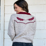 Western Button Cardigan