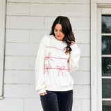 Twist Bow Sweater