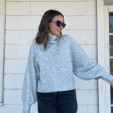 Heather Grey Turtle Neck