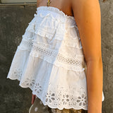 Olivia Strapless Lace Top