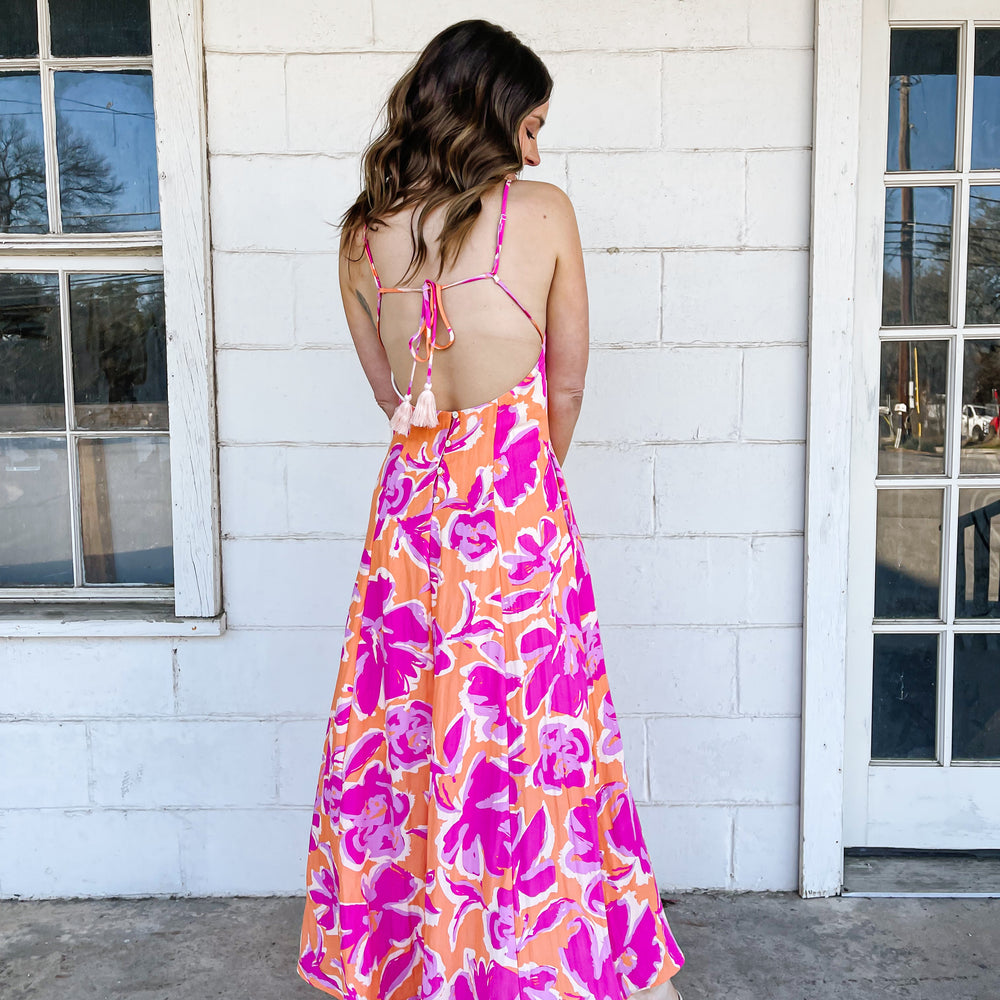 Sunset Cut Out Maxi Dress
