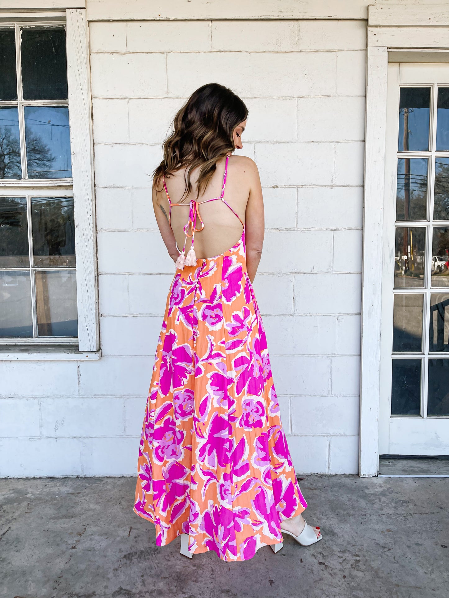 Sunset Cut Out Maxi Dress