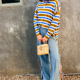 Meadow Stripe Pullover