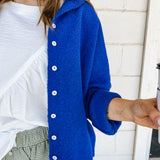 Royal Blue Cardigan