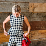 Gingham Picnic Set