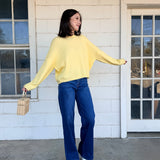 Dark Denim Soft Wide Leg