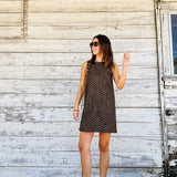 Espresso Mini Dot Dress
