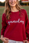 Sequin Scrip GameDay Sweater