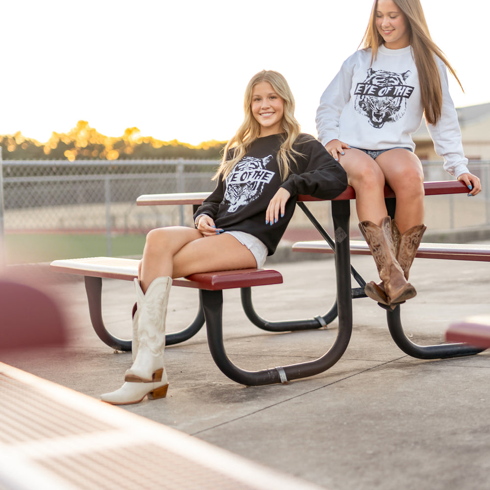 
                      
                        Eye of the Tiger Sweatshirt - white
                      
                    