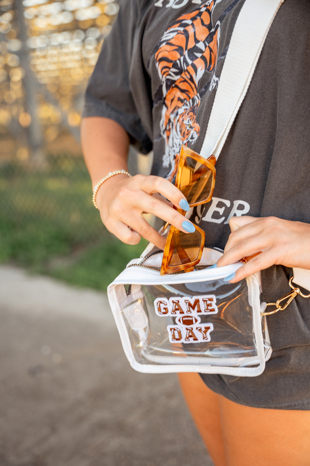 Clear GameDay Patch Bag