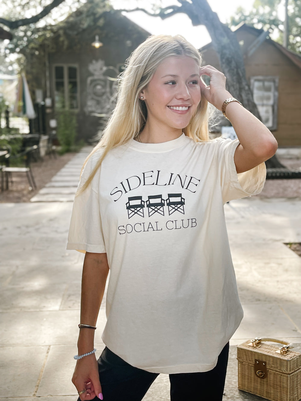 Sideline Social Club Tee