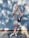 Striped Swing Dress