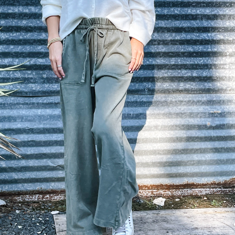 
                      
                        Cozy Wide Leg Sweats
                      
                    