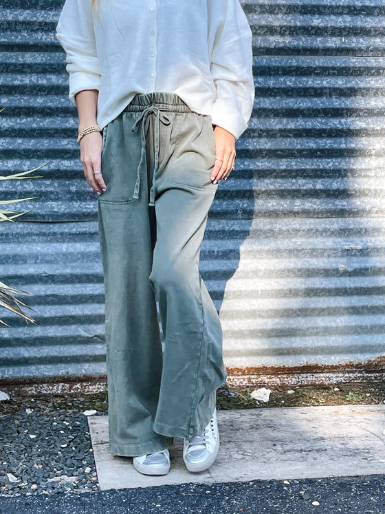 Cozy Wide Leg Sweats