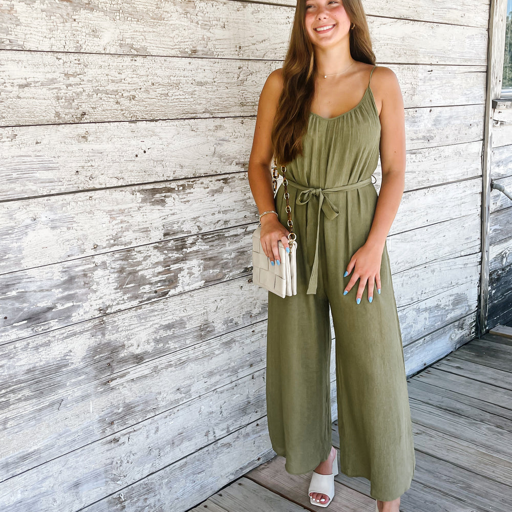 
                      
                        Easy Jumpsuit - Moss
                      
                    