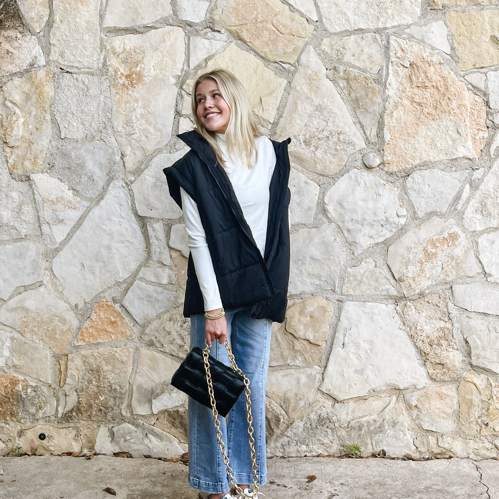 
                      
                        Oversized Puffer Vest
                      
                    