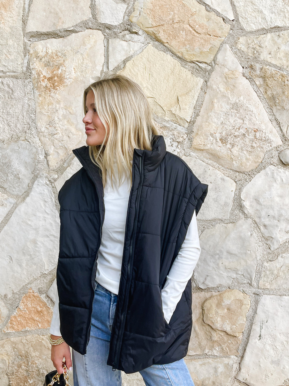 Oversized Puffer Vest