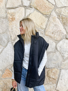  Oversized Puffer Vest